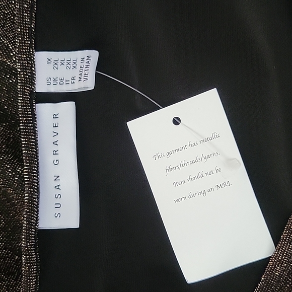 NWT Susan Graver Top - Picture 5 of 6